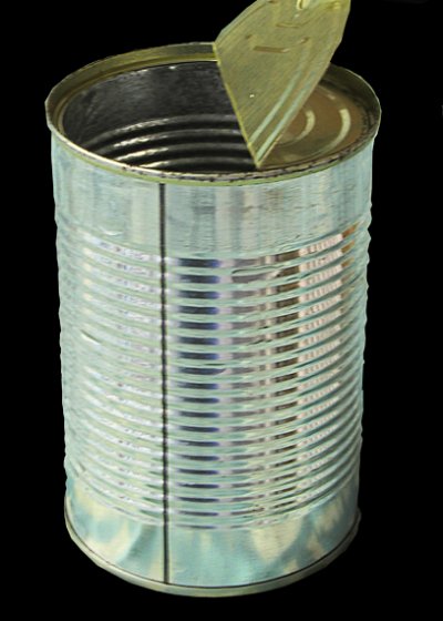 old tin can